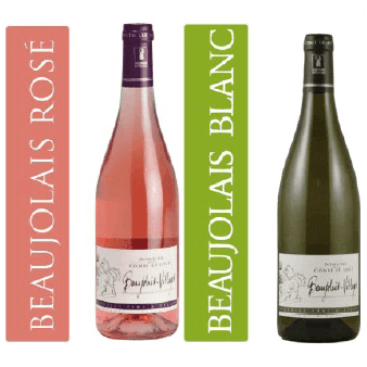 blanc et rose