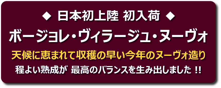 ボジョレーヌーボー